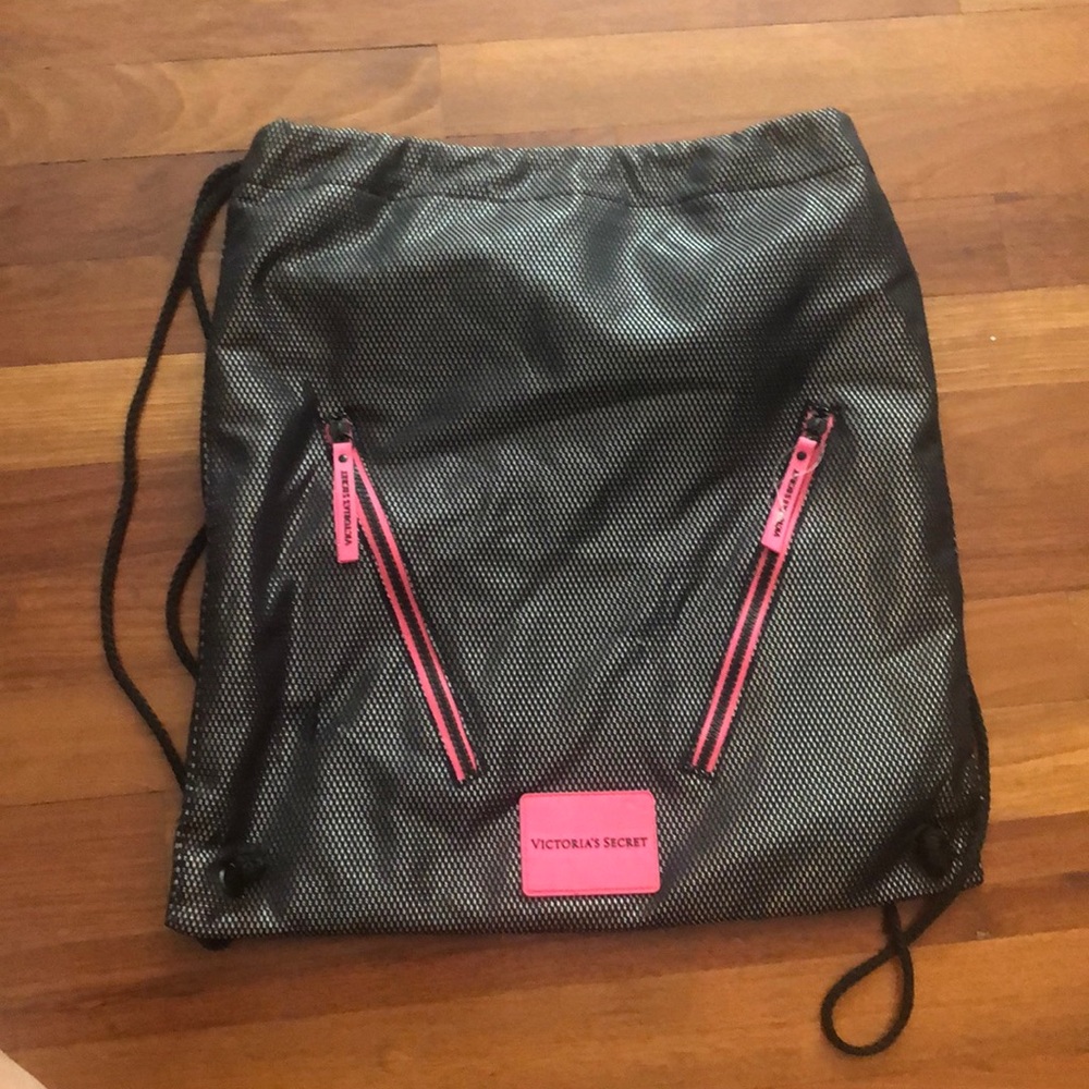 Victoria secret drawstring bag
